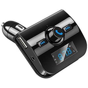 Bluetooth FM MP3 transmitter voor Motorola Moto G7 Plus Smartphone Auto Player Kit Handsfree Draadloze Muziekadapter A