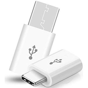 Adapter Micro USB op type C voor Ultimate Ears Boom 3 converter, wit