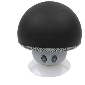 Speaker paddestoel Bluetooth voor Meizu Pro 7 Plus Smartphone zuignap luidspreker Micro Mini zwart