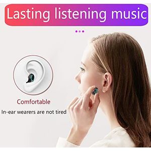 Bluetooth-hoofdtelefoon met oplaadkabel voor Samsung Galaxy Tab S6 tablet, draadloos, in-ear hoofdtelefoon, waterdicht