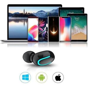 Bluetooth hoofdtelefoon met oplaadbox voor Honor 9 Lite smartphone, draadloos, in-ear hoofdtelefoon, waterdicht