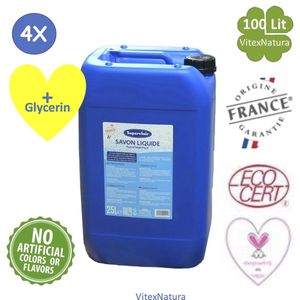 Vloeibare zeep hypoallergeen 100 Liter ongeparfumeerd