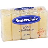 SUPERCLAIR - Marseille Zeep - 100 g - 5 Units