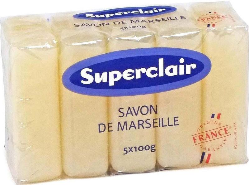 SUPERCLAIR - Marseille Zeep - 100 g - 5 Units