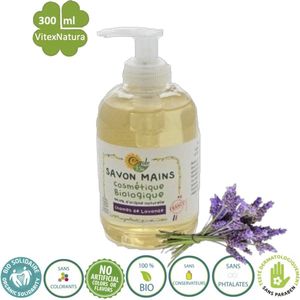 Veld lavendel | vloeibare handzeep 300ml. | (H)eerlijk zeep | Biologisch ecologisch | Cigale Bio