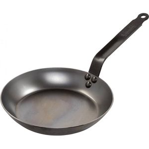 De Buyer Bratpfanne Lyonnaise Carbon - ø 24 cm - Ohne Antihaftbeschichtung