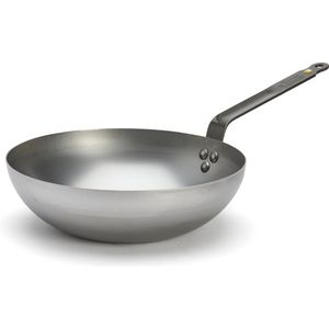 de Buyer Wokpan Mineral B - 28 cm - Hoogwaardig Plaatstaal