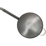 De Buyer Wokpan Mineral B Element ø 40 zonder anti aanbaklaag
