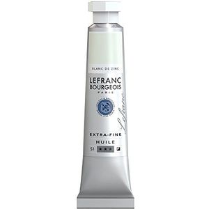 Lefranc Bourgeois Lefranc olie, 20 ml, zink wit