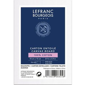 Lefranc Bourgeois Canvas karton, 10 x 15 cm