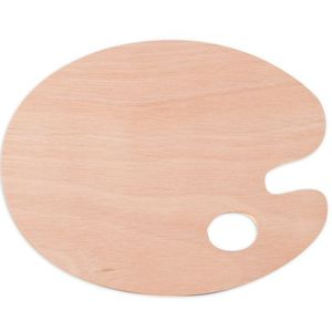 Lefranc Bourgeois palet | hout | ovaal