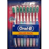 Oral-B - Delicate White - Tandenborstel - 8 Stuks
