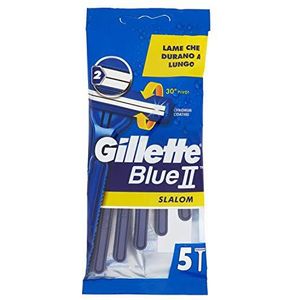 Gillette Blue II Slalom Wegwerp Scheermes 5 Pack