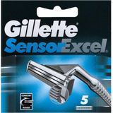 Gillette - Sensor Excel - Scheermesjes - Set van 5 - Dubbele Mesjes