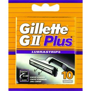 Gillette GII Plus Wegwerpscheermesjes Mannen - 10 stuks