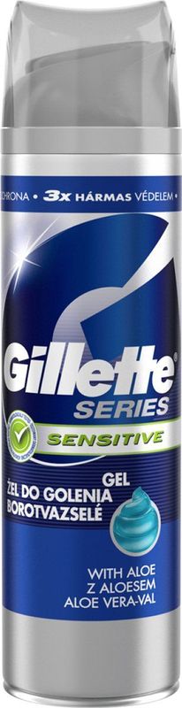 Gillette - Series Sensitive - Scheergel - 200 ml