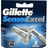 Gillette - Sensor Excel - Scheermesjes - 5 Stuks
