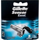 Gillette - Sensor Excel - Scheermesjes - 5 Stuks