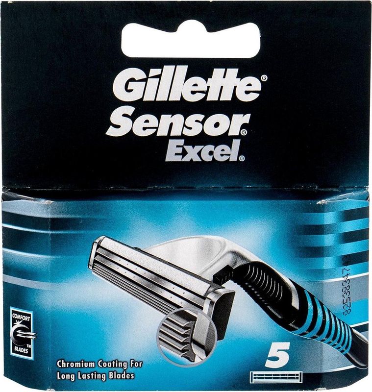 Gillette - Sensor Excel - Scheermesjes - 5 Stuks