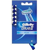 Gillette - Blue II - Wegwerp Krabbers - Inhoud 5 Stuks
