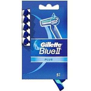 Gillette Wegwerpscheermessen Blue II 5 STUKS