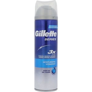 Gillette - Series Moisturizing - Scheergel - 200 ml - Hydraterende Werking