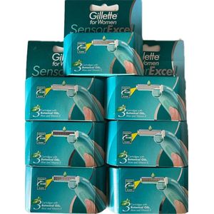 Gillette Sensor Excel For Woman - 21 stuks - Scheermesjes