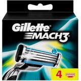 Gillette Scheermesjes mach 3 4 stuks