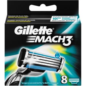 Gillette Mach3 Scheermesjes - 8 Stuks