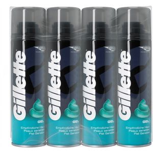 Gillette Gevoelige Huid-3+1 stuks-Scheergel
