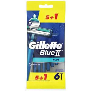 Gillette - Blue 2 - Wegwerpscheermesjes - 6 Stuks