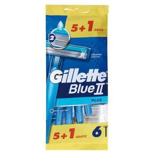 Gillette Blue Ii Plus Cuchillas 5u.+1ud Gratis