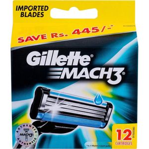 Gillette Mach3 Vervangende Open Messen 12 st