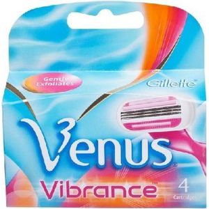 Gillette Venus Vibrance - 4 stuks - Scheermesjes