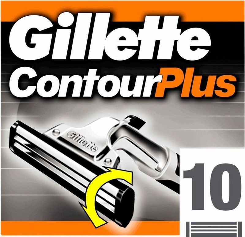 Gillette Contour Plus Scheermesjes 10 stuks