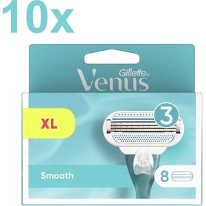 Gillette Venus - Smooth - Scheermesjes/Navulmesjes - 10x 8 Stuks