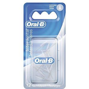 Oral-B Interdental Navulverpakking Conisch Fijn 3, 0-6,5 mm, 3-pack (3 x 12 stuks)