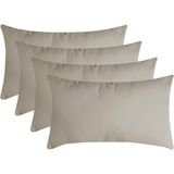 Stof - Nelson - Sierkussen - Beige - 100% Polyester