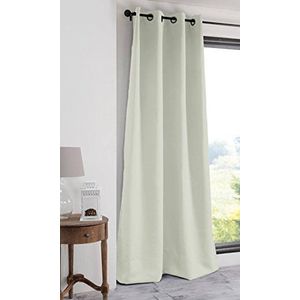 Lovely Casa r61840002 Notte gordijn ondoorzichtig polyester ecru 250 x 135 cm