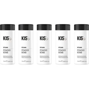 KIS Powder Bomb Texturizing Volume Powder - voordeelverpakking - 5 x 10 gr