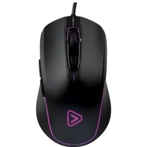 Onlan SO-30 Gaming-muis, bedraad, Full RGB 6400 dpi, USB, compatibel met pc, Mac, computer