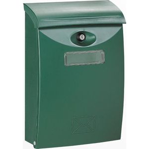Decayeux - P95 - Brievenbus - Mosgroen - Kunststof met Poedercoating, Inhoud 8 Liter