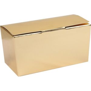 Cadeaudoosje/bonbondoosje - 11 x 5 cm - Bruiloft bedankje - 25x stuks - goud - 125 gram