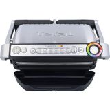 Optigrill+ GC712D34 Kontaktgrill 2000 Watt 80 - 250 °c silber / schwarz - Tefal