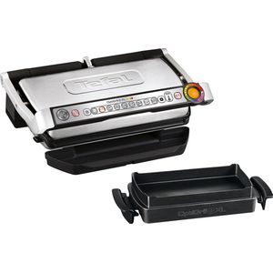 Tefal GC724D OptiGrill XL - Contact grill Zwart