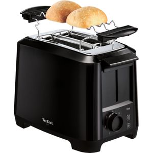 Tefal - TT1408 Uno - Broodrooster - Zwart - Roosteren met Zeven Niveaus
