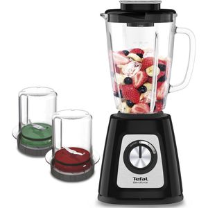 Tefal Blendforce II BL4388 - Blender - Glazen kom - Zwart