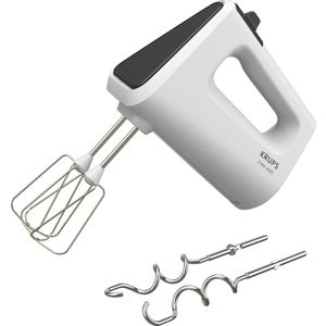 Krups GN400111 Handmixer met Gardes en Kneedhaken - 450W - Wit