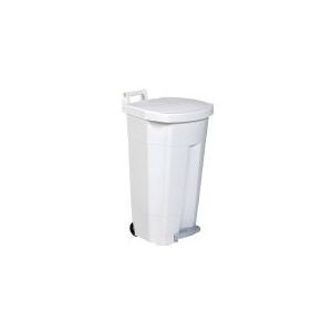 CEP Treteimer Kunststoff 90L weiß
