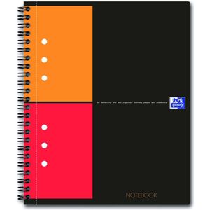 Notebook International Optik Paper 80 g qm A5+ 5mm kariert 80